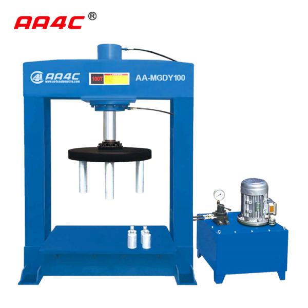 AA4C 75T-200T H Frame Solid forklift tire Press Machine Tire changing Machine Hydraulic tire press