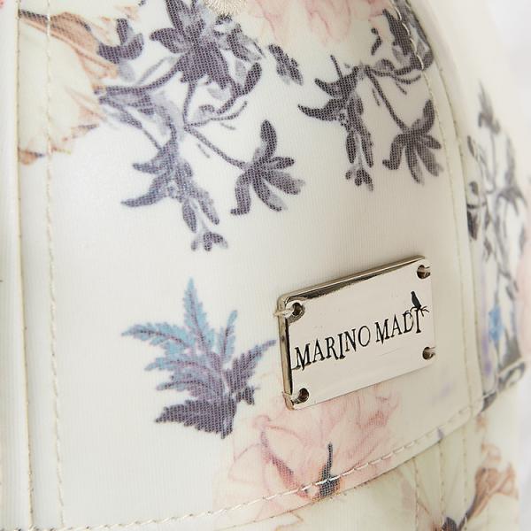 Six Panels Metal Patch Curve Brim Baseball Cap Floral Pattern