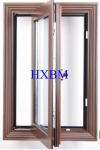 Modern Design Aluminum Clad Windows , Wood Look Aluminium Windows For Residence