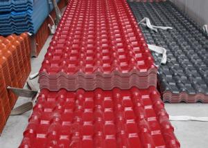 China Spanish Fireproof ASA Resin Roof Tile Shingle For Villa Old Buildings factory