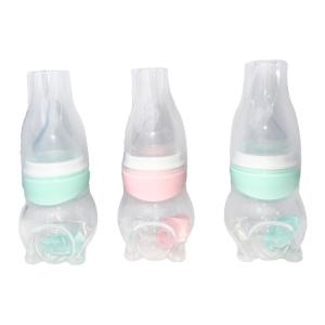 China BPA Free Newborn Teething Toys Milk Bottle Medium Flow Customized factory