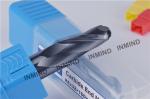 HRC55 TiSiN Coating Ball Nose End Mill High Precision 0.5 UM grain size , AOL