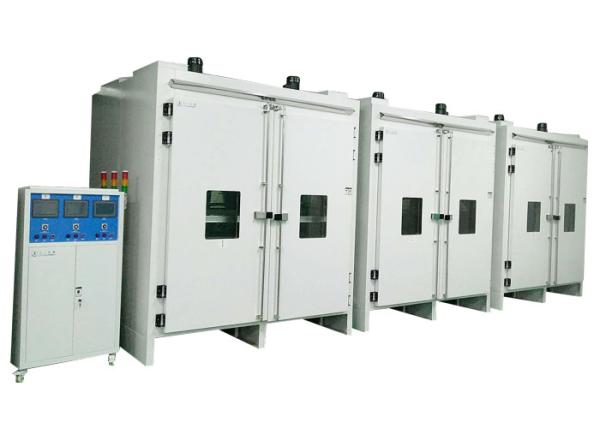 LIYI 8 CBM 200C Industrial Drying Oven 3 Ovens Combined Electric Blast Drying
