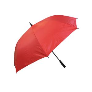China UV Protection 190T Polyester Fabric Straight Umbrella With Silver Coating on sale