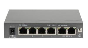 China 100 Watts 6 Ports Industrial Network Switch 10 100 1000M Convenient factory