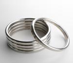 ASME B16.20 F5 R40 Metal Ring Ring Joint Gasket High Corrosion Resistance