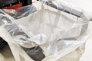 China PA PE Ton Bag FIBC Liner Clear 50 Micron To 200 Micron factory