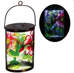 China AAA Battery Hummingbird 6'' LED Solar Hanging Lights factory