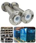 Dn500 Ss304 Braided Stainless Steel Flexible Metal Hose With Fittings Braided