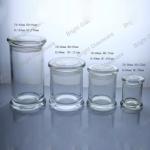 wholesale clear 3OZ-21OZ glass jar with cheap price in stock