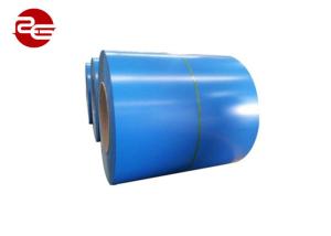 China Dark Sky Blue Prepainted Galvanized Steel Coil With Cold Rolled DX51D Grade factory