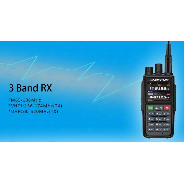 Baofeng UV-22L Dual Band Walkie Talkie 5W 400-470MHz IPX6