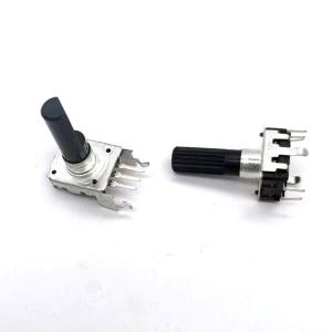 China Metal 5 Pin Rotary Encoder EC12 16 Position Without Switch For Electronic on sale