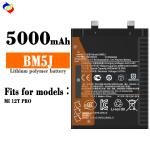 BM5J Mobile Phone Battery Replacement for Xiaomi 12T Pro 5000mAh Li-Polymer Dual