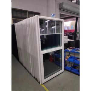 China Single Hung PVC Sliding Window Flush Casement UPVC Windows ODM factory