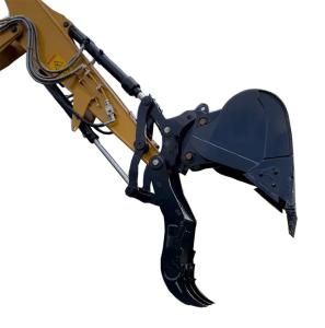 China Mechanical Excavator Thumb Bucket Q355B Reinforced Multi Functional factory
