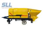 Horizontal Cement Mortar Pump Machine For High Level Mortar Conveying