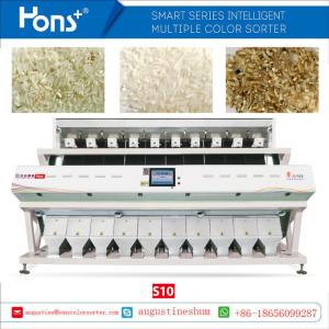 China Steel Frame Japonica Rice Color Sorter Machine With Power 5.5kW factory