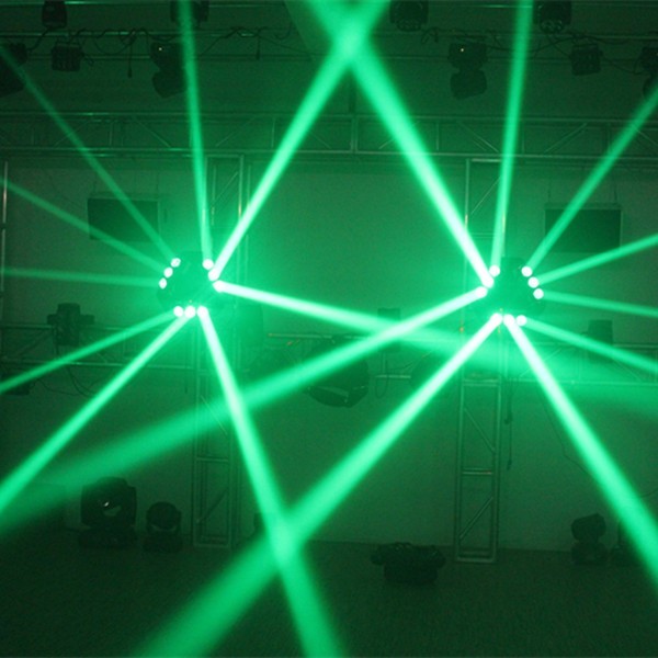 9 Eye Pixel Dmx Spider Moving Head Light 1800W With 1/12/14/18/50CH Optional