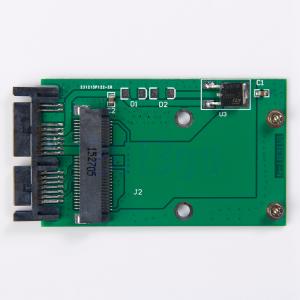 China Mini PCIe PCI-e MSATA SSD Micro adaptateur SATA PCBA HG OEM Service FR4 Material on sale