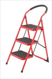 China Non Insulated 3 Rungs 0.9mm Steel Step Ladder factory