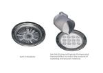 C4ZB1257 C4ZB1218 45° / 35° Asymmetrical Recessed LED Underwater Pool Lights