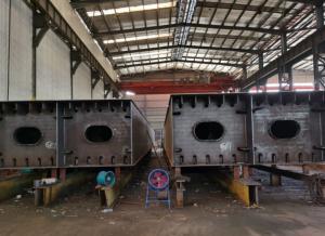 China Custom Metal Heavy Steel Fabrication Engine High Torsional Concrete Box Girder Bridge factory
