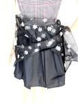 round neck sleeveless fashion dresses with polyster