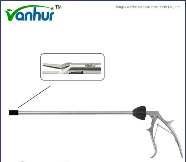 ISO13485 Certified Steel Laparoscope Instruments Titanium Clip Applicator for
