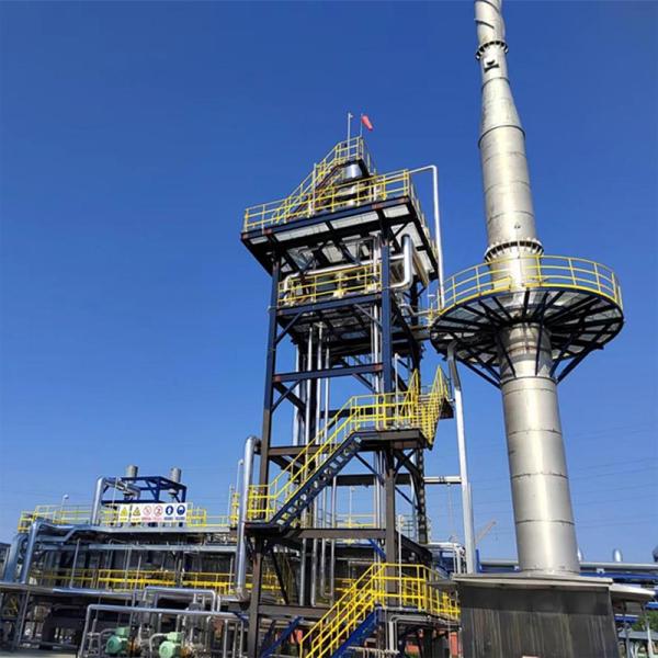 High Efficiency direct fired thermal oxidizers Gas Heating Precise Temperature