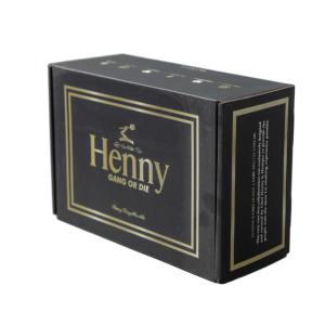 China Recycled Varnished Hard Corrugated Paper Folding Packaging Box With Reverse Design factory