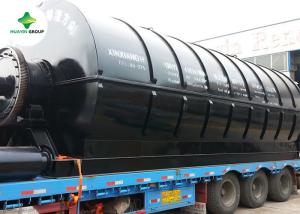 China Solid Waste Pyrolysis Oil Plant Waste Tyre Oil 100 Ton Large Scale factory