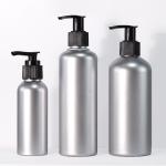 PET Silver Shampoo Bottle 100ml 240ml 250ml Plastic Spray Bottles For Hair Care