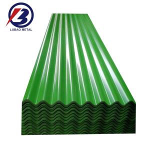 China PPGI Building Material Galvanized Steel Roof Plate Width 750mm-1050mm Coated Color Painted Thickness 0.1-1mm Coating Z61-Z90 factory