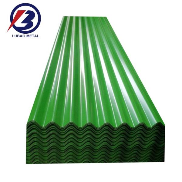 PPGI Building Material Galvanized Steel Roof Plate Width 750mm-1050mm Coated