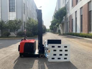 China 2000 KG Walkie Pallet Stacker High Strength Fork Legs And Forks Narrow Channel factory