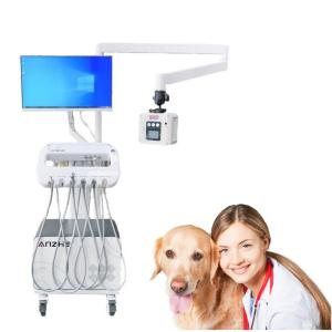 China Top Quality Veterinary Dental System Vet Clinic Equipment Pet Teeth Treatment Unit Mobile Dental Cart factory