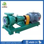 IHF Type Fluoroplastic Alloy Chemical Pump / Chemical Resistant Centrifugal Pump