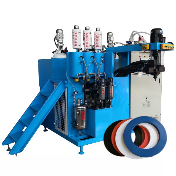China 6000RPM Polyurethane Elastomer Casting Machine factory
