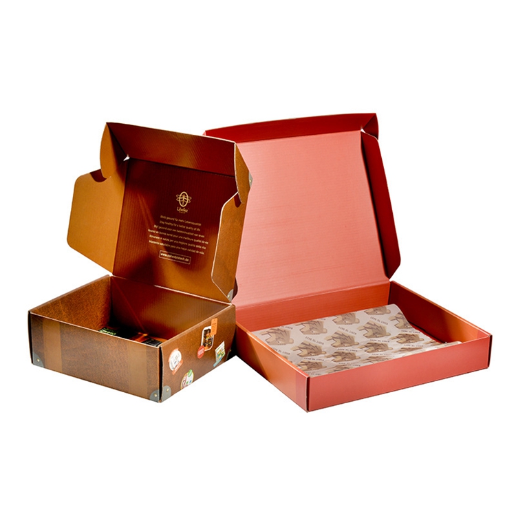 Exhibition Custom Logo Airplane Box Paper Folding Packaging Shipping Mailing Paper Box