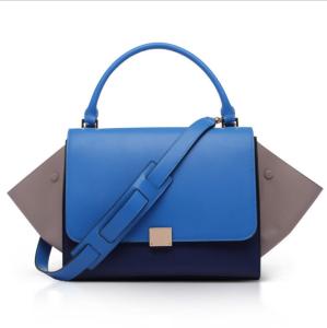 China Real Cow Leather Women Bags Patchwork Swing Hobo Bag Cowhide Tote Bag factory