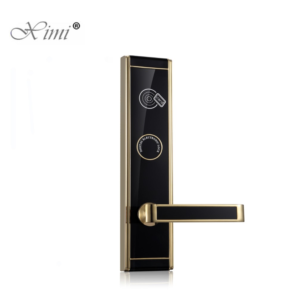 HM-337 High Quality Stainless Steel Electric Hotel Door Lock Product EM4305/M1 Card Lock System