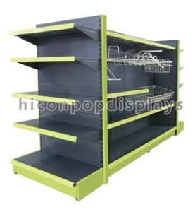 China Hair Shampoo Pegboard Display Racks Merchandising Store Fixtures factory