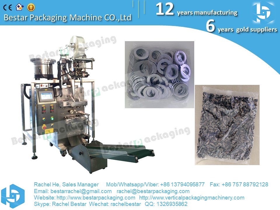 Automatic counting packing machine for single screw