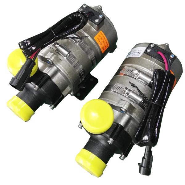 24V Inline Street Automotive Electric Water Pump For Electric Vehicles Cooling