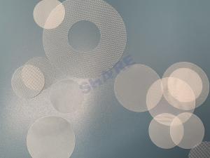 China 200 Mesh 75 Micron Nylon Filter Mesh Shapes Discs 100% Monofilament Plain Weave factory