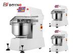 Restaurant Commercial Stainless Steel Spiral Mixer Machine 15~100kg Dough Mixer