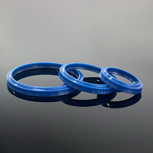 DHS Type Hydraulic Cylinder Wiper Ring, DH Polyurethane C-Shaped Bidirectional Sealing Ring