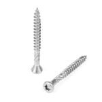 ISO Standard Stainless Steel Chipboard Screws Plated Threaded Flat Head Torx A2