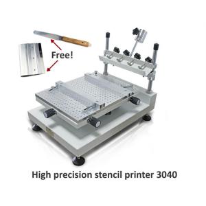 Small SMT Line Stencil Printer / CHMT36VA Pick and Place Machine / Reflow Oven